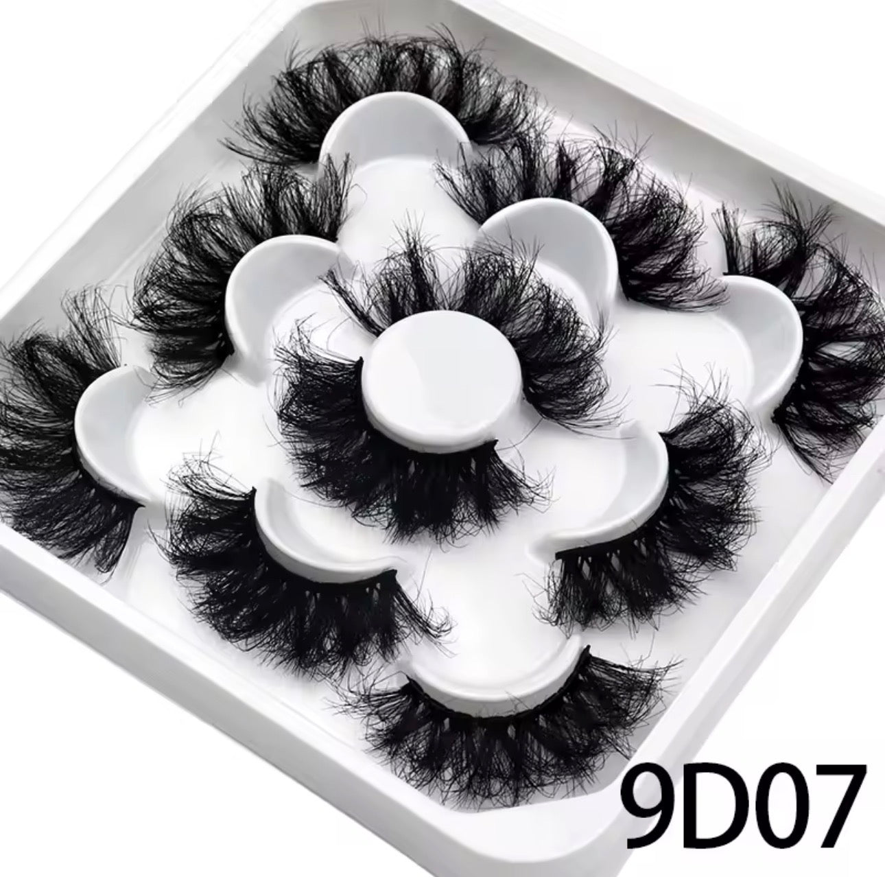 5 Pack 25mm Strip Lashes