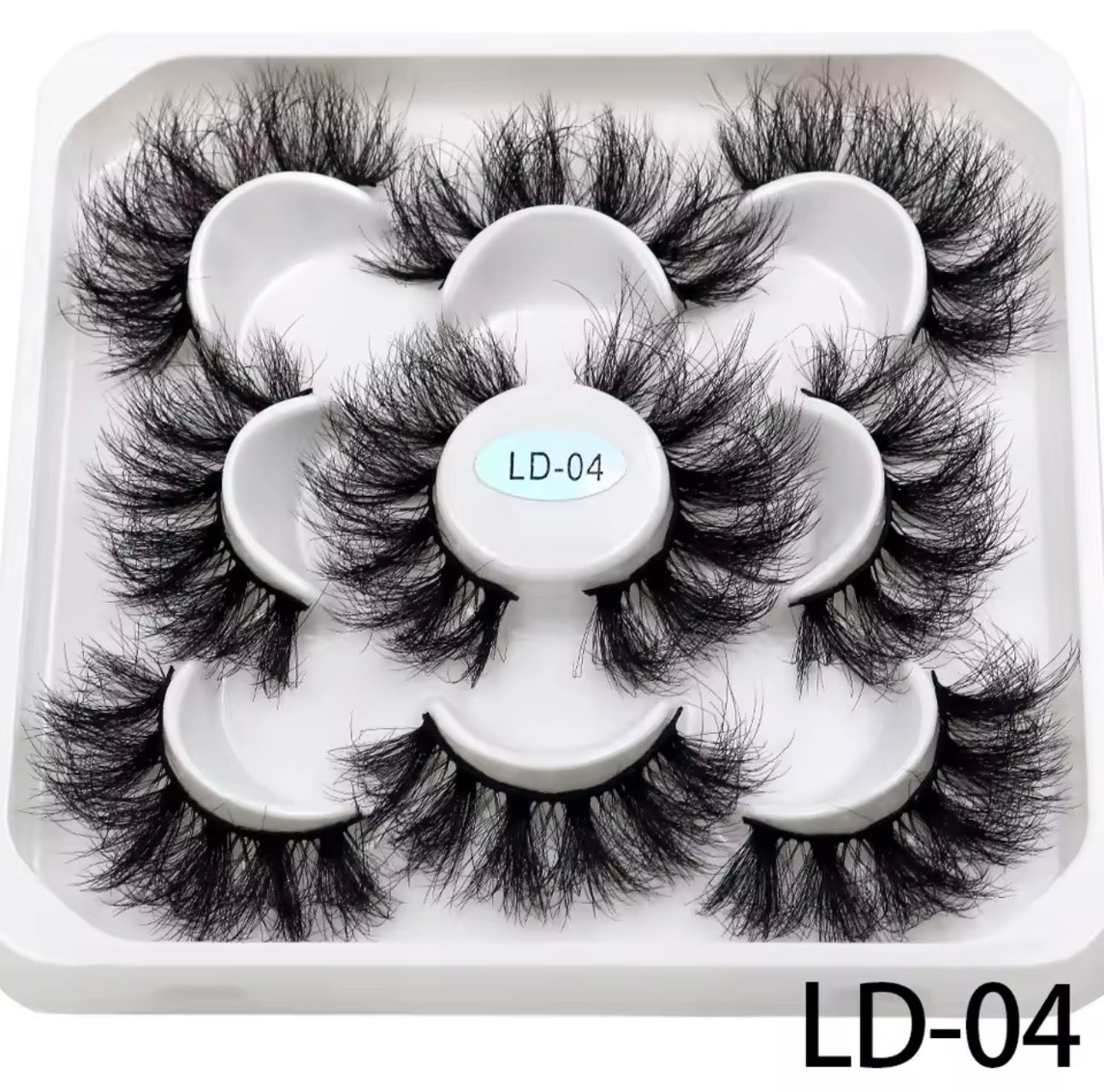 5 Pack 25mm Strip Lashes