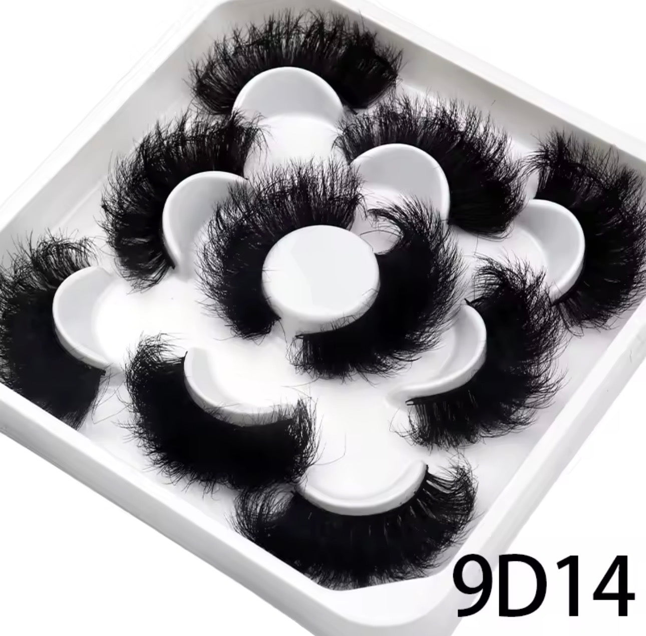 5 Pack 25mm Strip Lashes